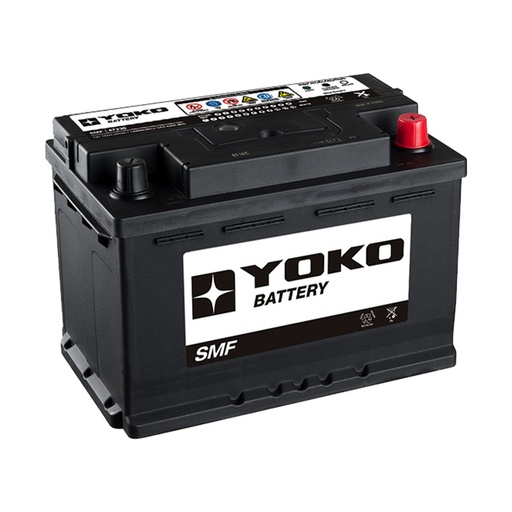 [754789] Baterias YOKO SMF 57220 72AH 610CCA 754789